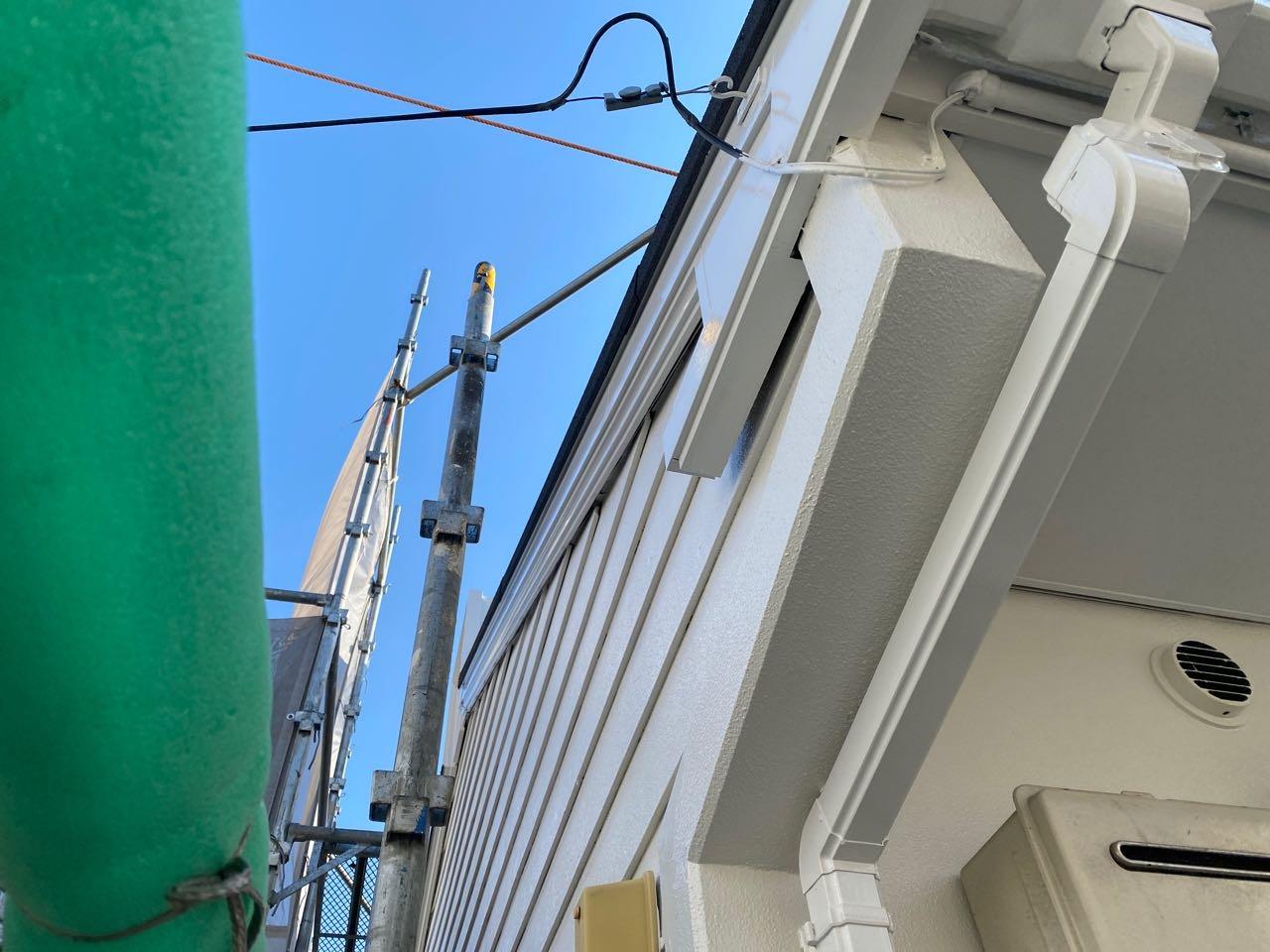 【破風・鼻隠し塗装】完了