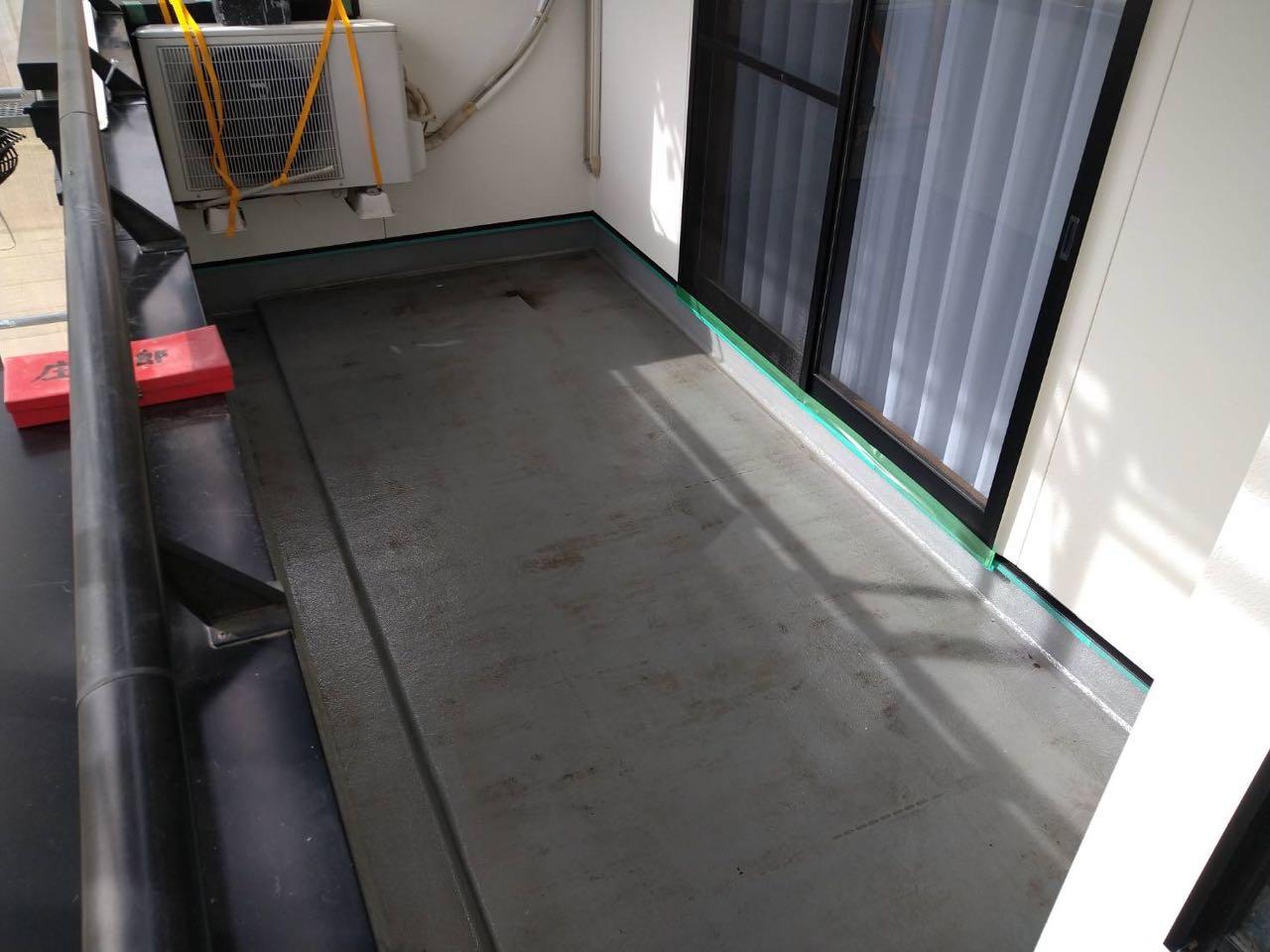 【防水工事】プライマー塗布