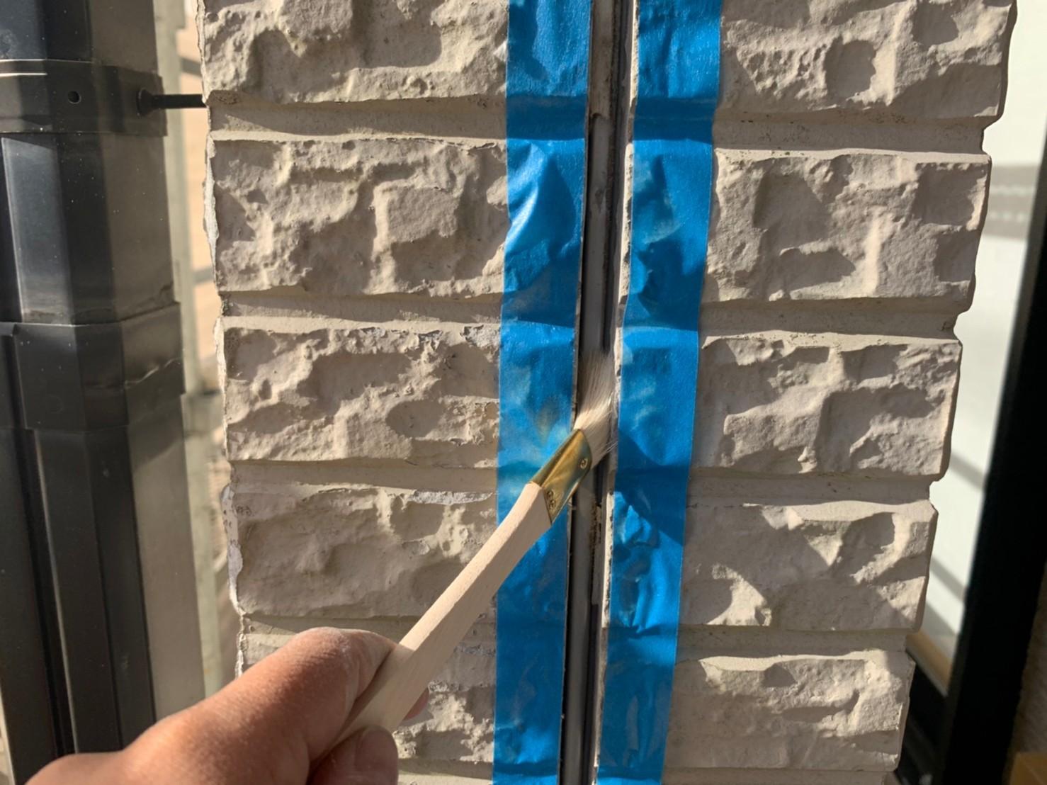 【シーリング工事】プライマー処理