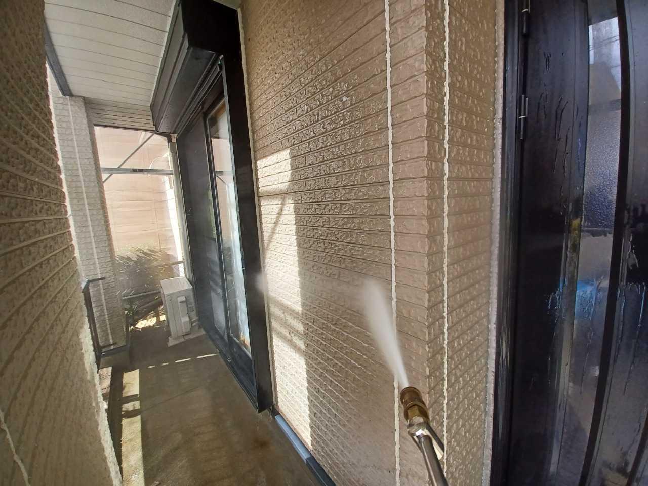 【外壁洗浄】高圧水洗浄