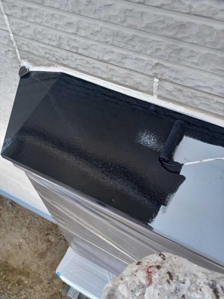 【庇塗装】下塗り