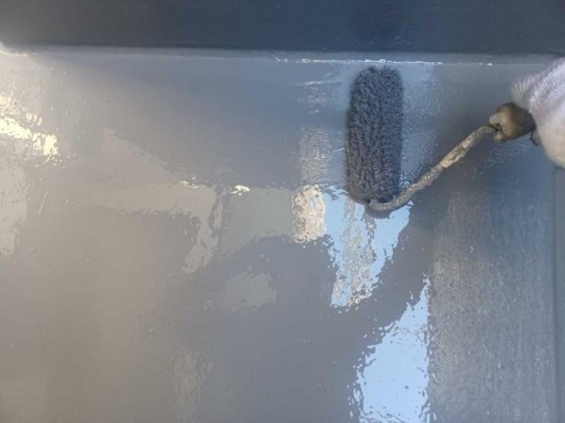 【防水工事】ウレタン防水塗布2回目