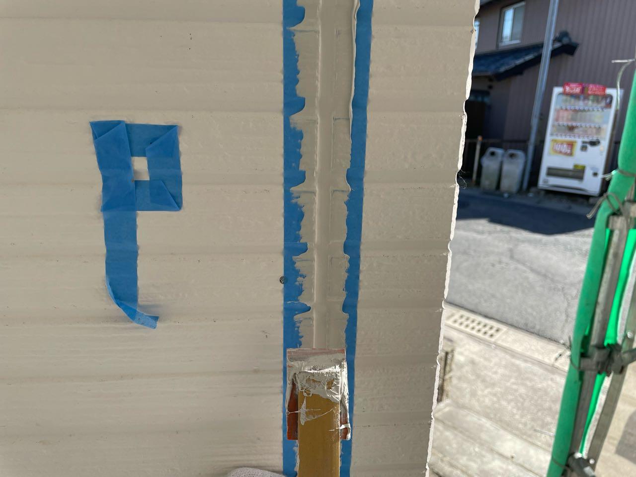 【シーリング工事】ヘラ押さえ