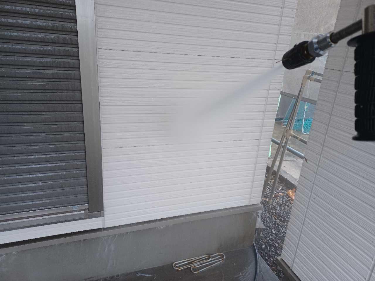 【外壁洗浄】高圧水洗浄
