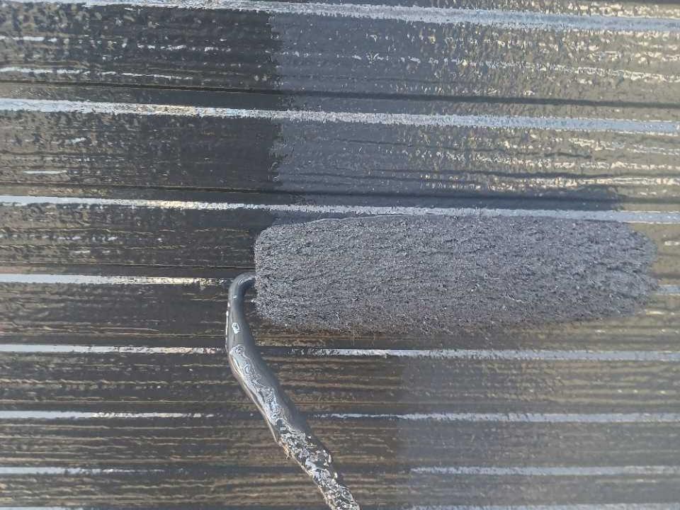 【外壁塗装1】上塗り