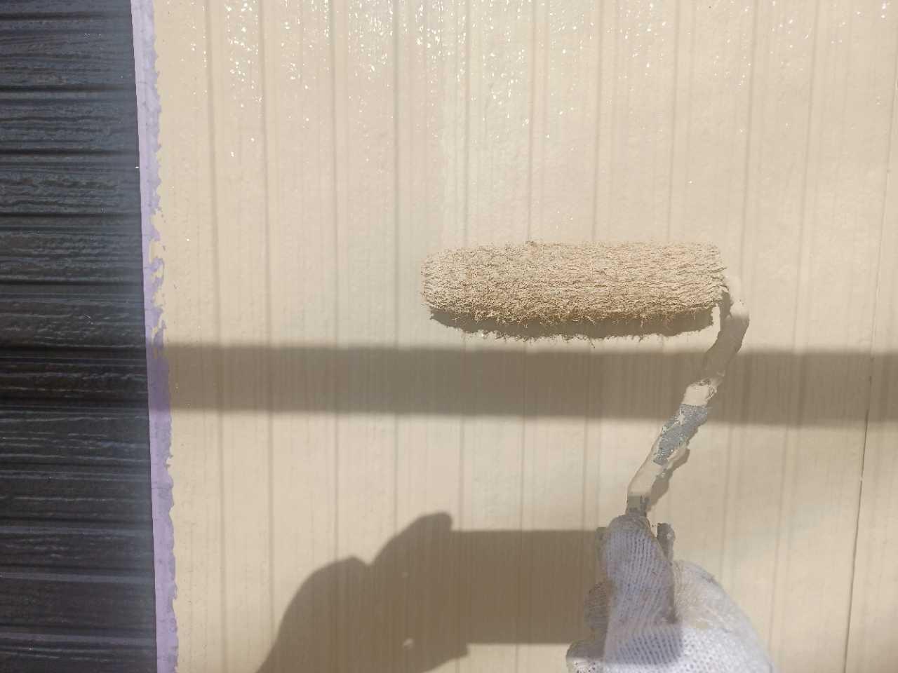 【外壁塗装2】上塗り