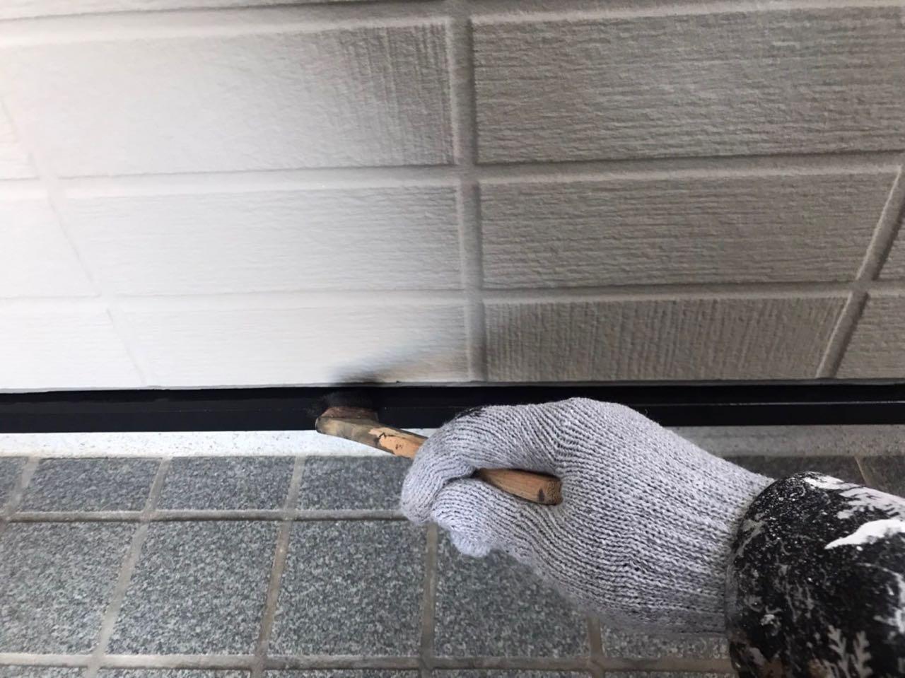 【水切り塗装】上塗り
