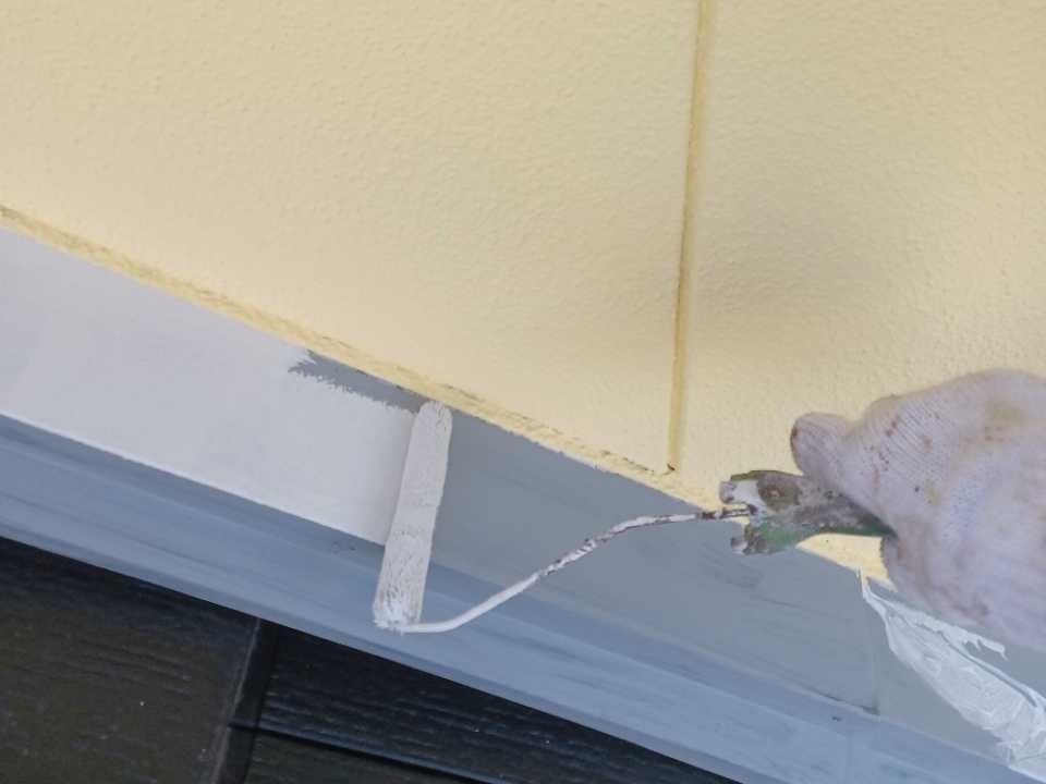 【熨斗板金塗装】仕上げ塗装1回目