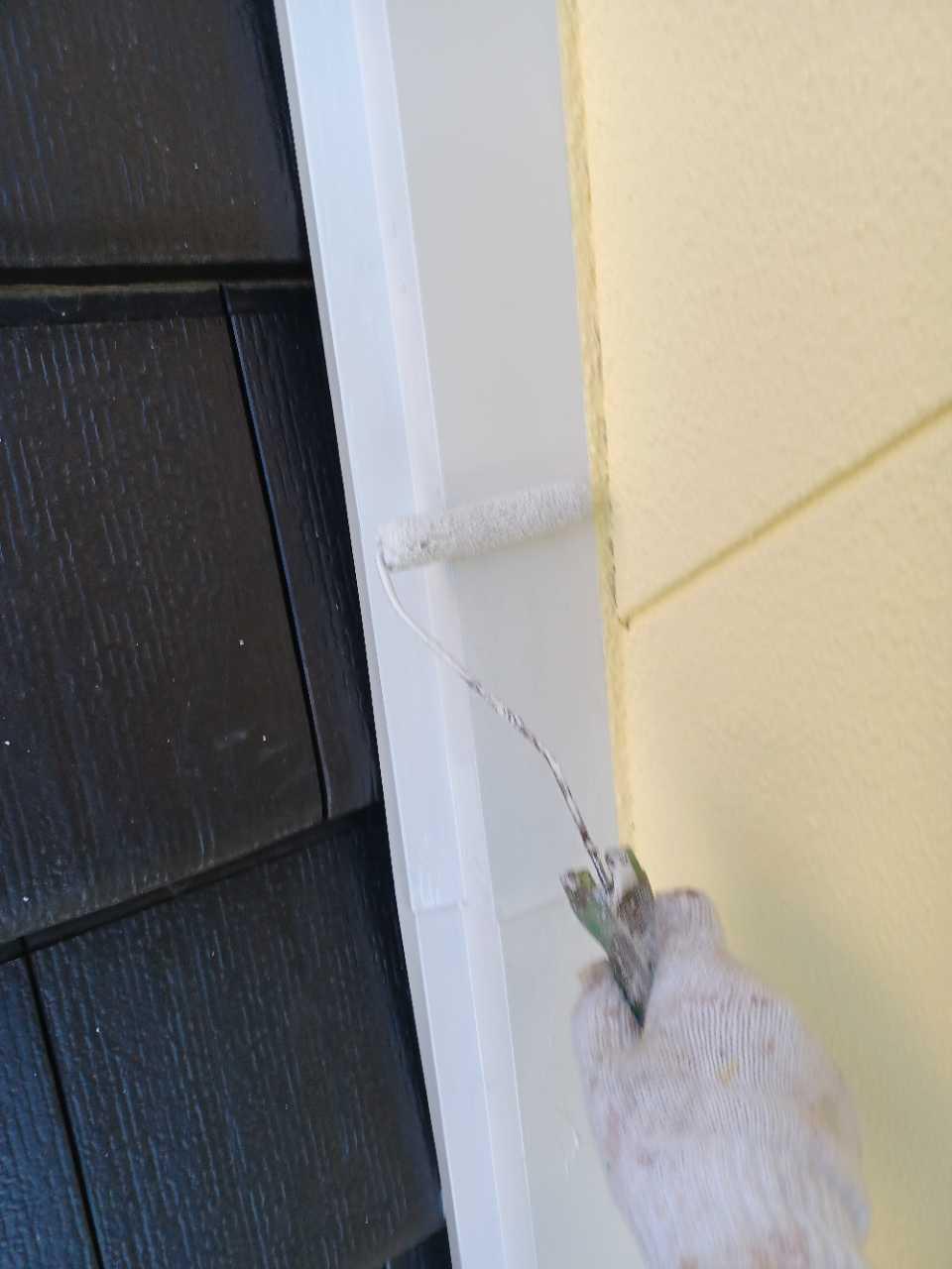 【熨斗板金塗装】仕上げ塗装2回目