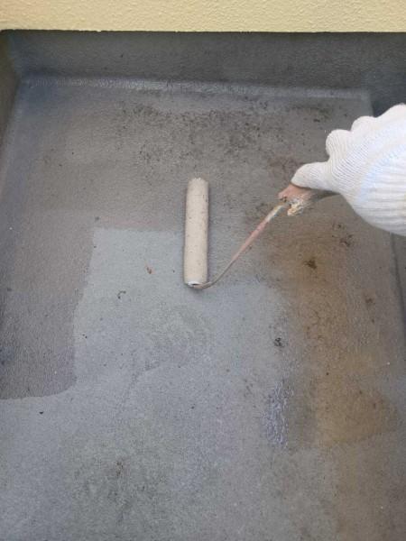 【防水工事】プライマー塗布