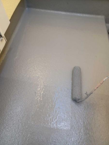 【防水工事】ウレタン防水塗布2回目