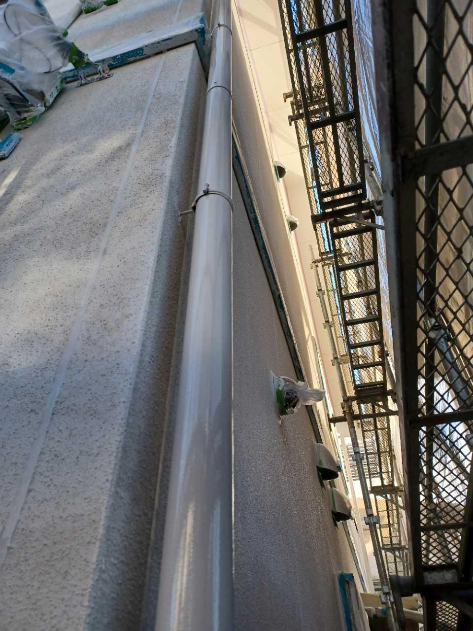 【雨樋塗装】完了