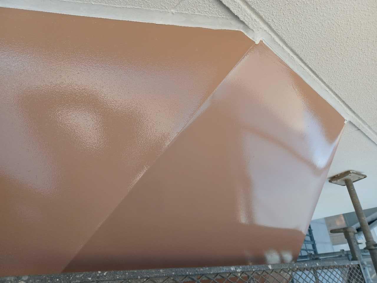 【庇塗装】完了