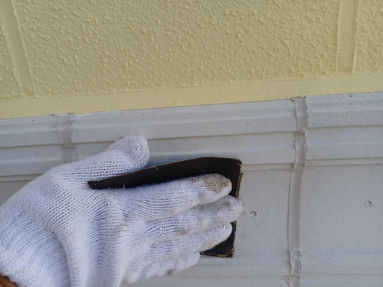 【帯塗装】ケレン作業