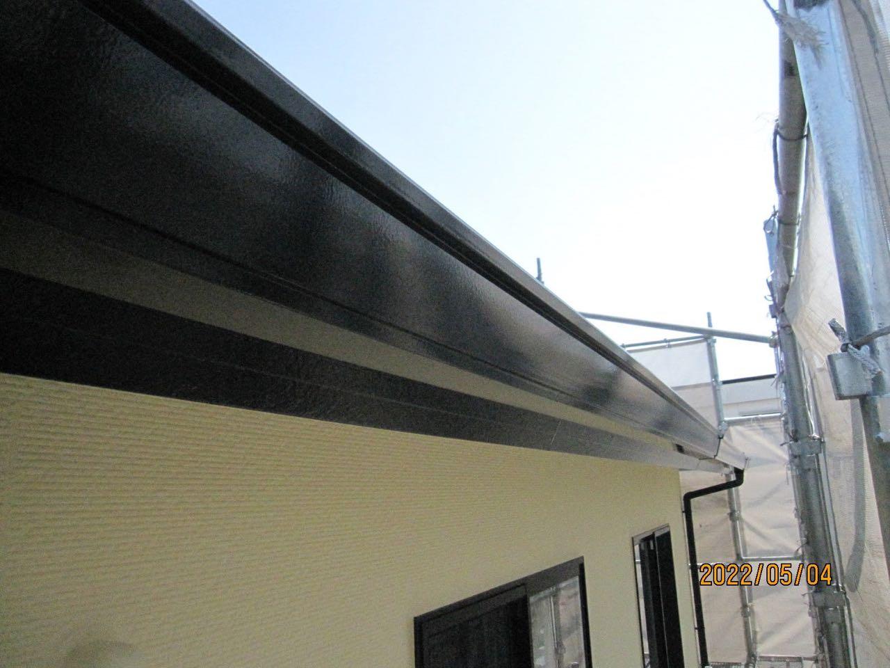 【雨樋塗装】完了