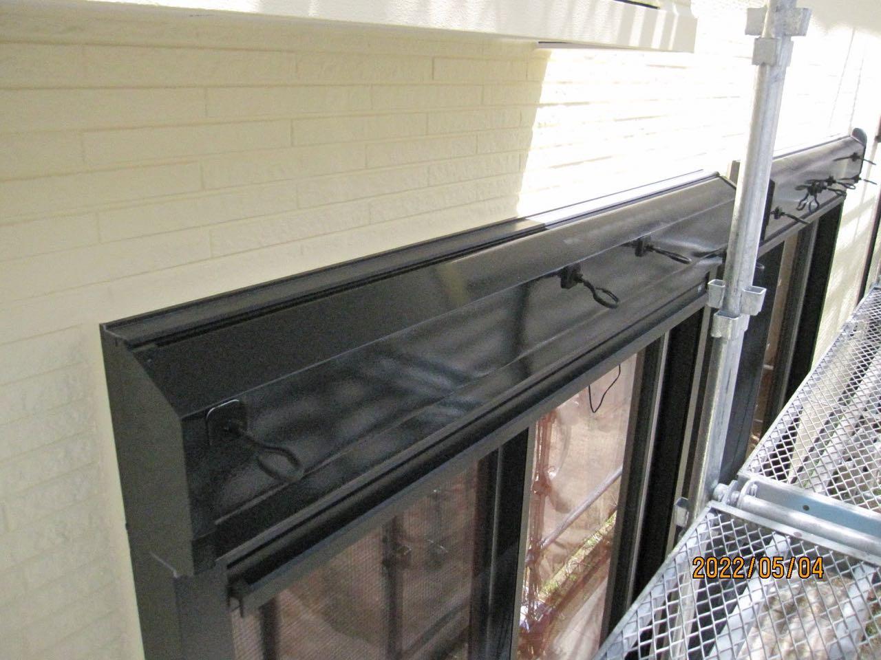 【シャッターボックス塗装】完了