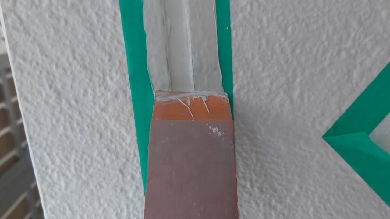 【シーリング工事】ヘラ押さえ