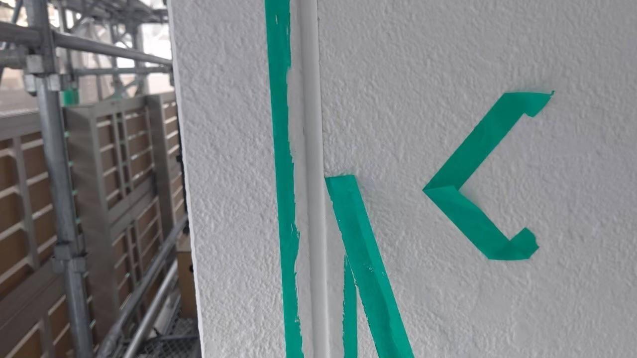 【シーリング工事】マスキング撤去