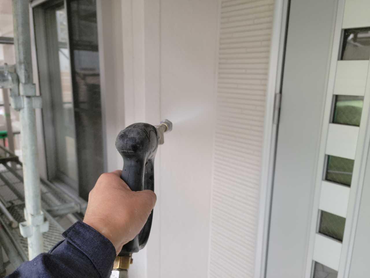 【外壁洗浄】高圧水洗浄