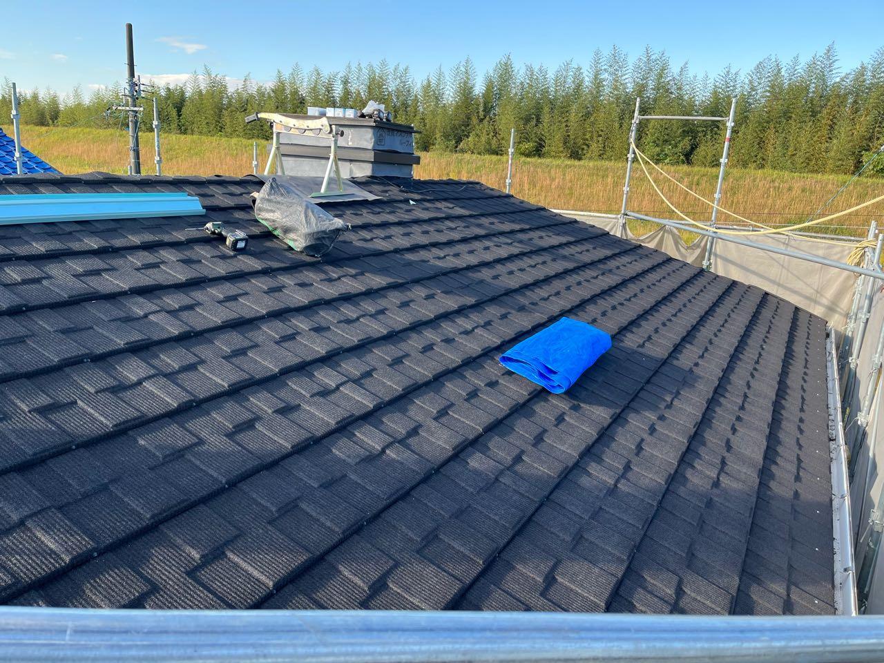 【屋根板金工事】屋根本体施工2