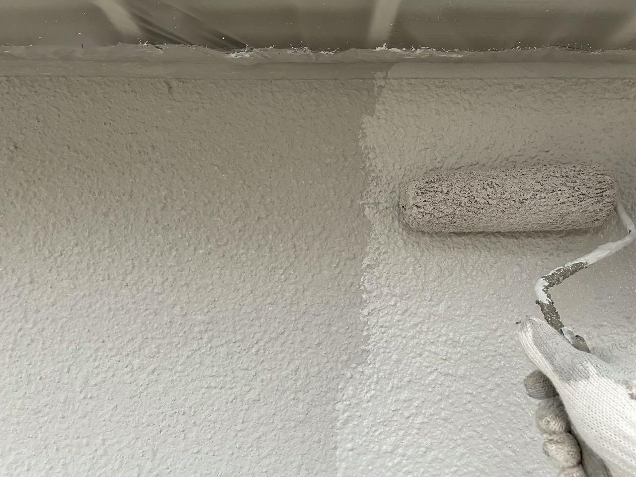 【外壁塗装1】上塗り