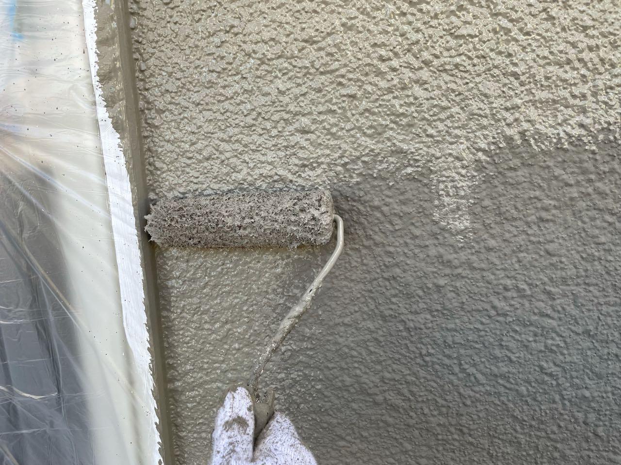 【外壁塗装2】上塗り