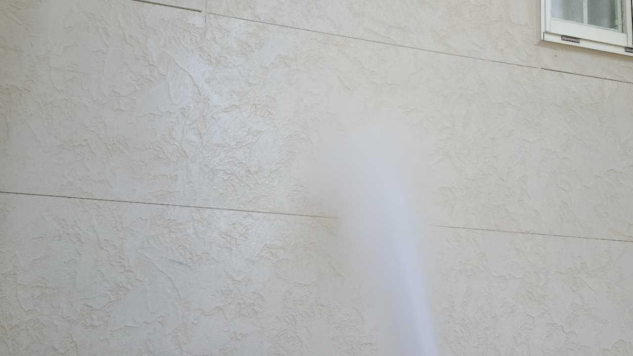 【外壁洗浄】バイオ洗剤塗布