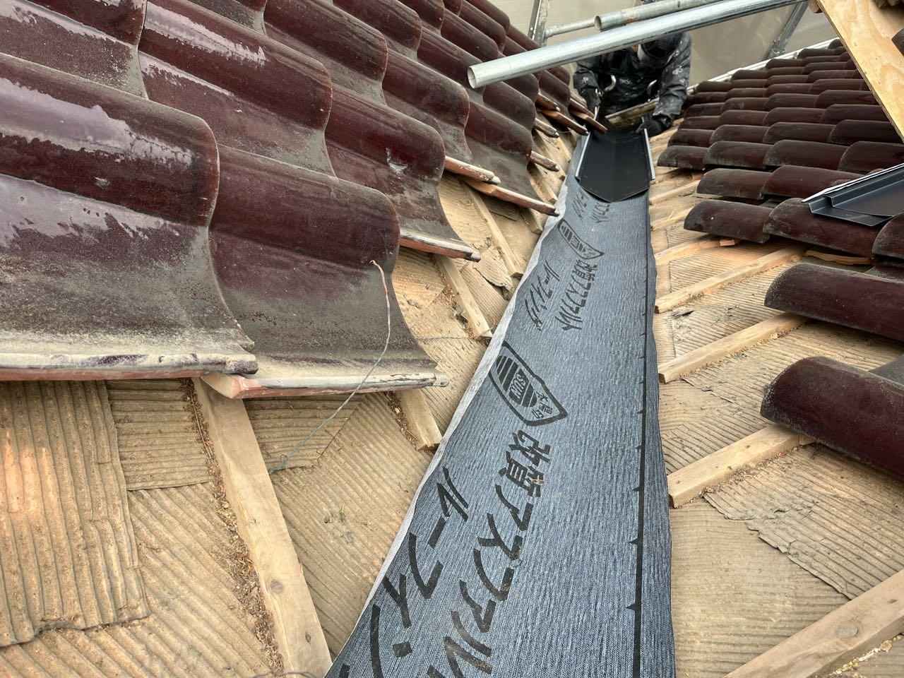 【屋根板金工事】屋根本体施工1