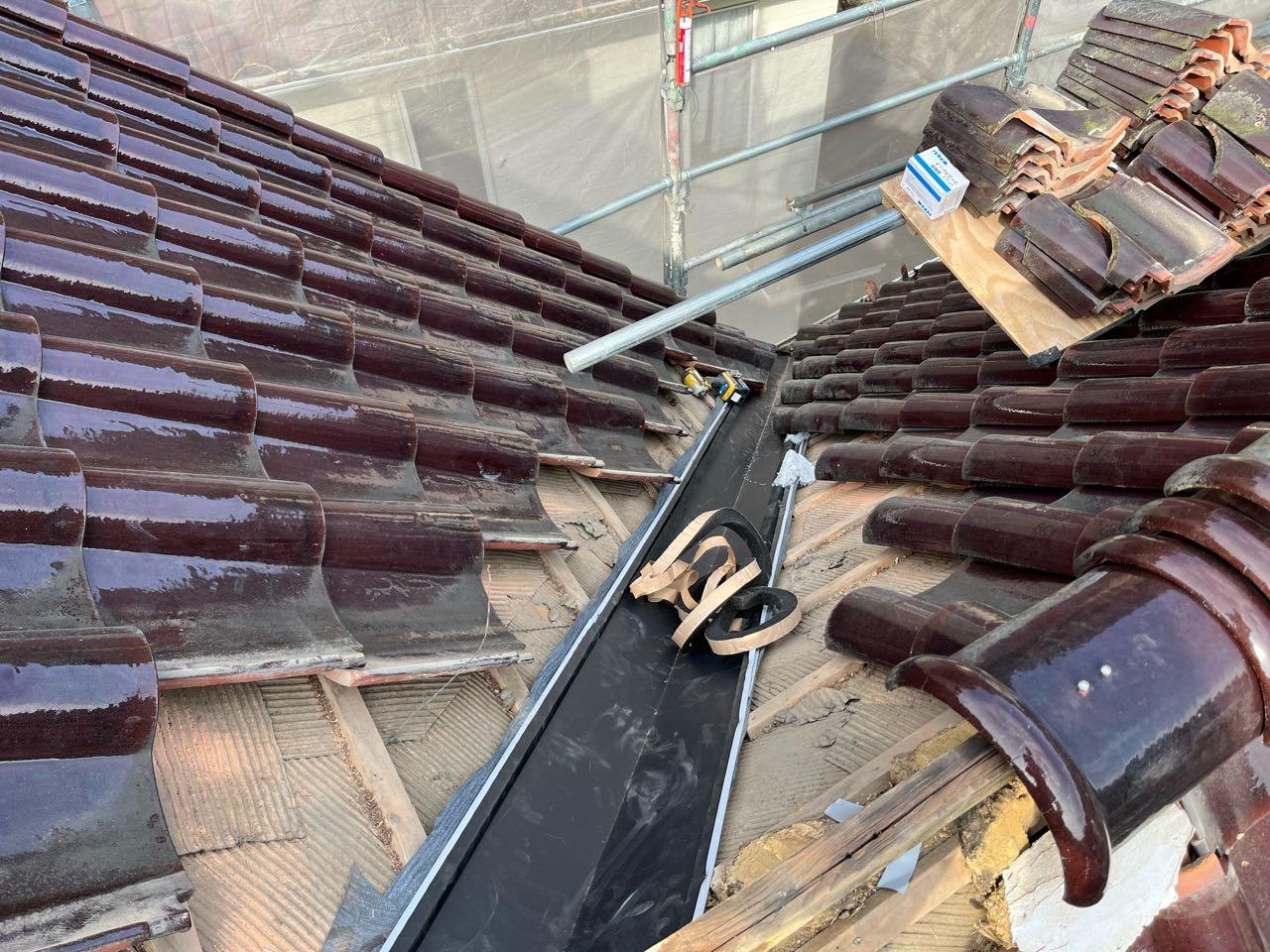 【屋根板金工事】屋根本体施工2