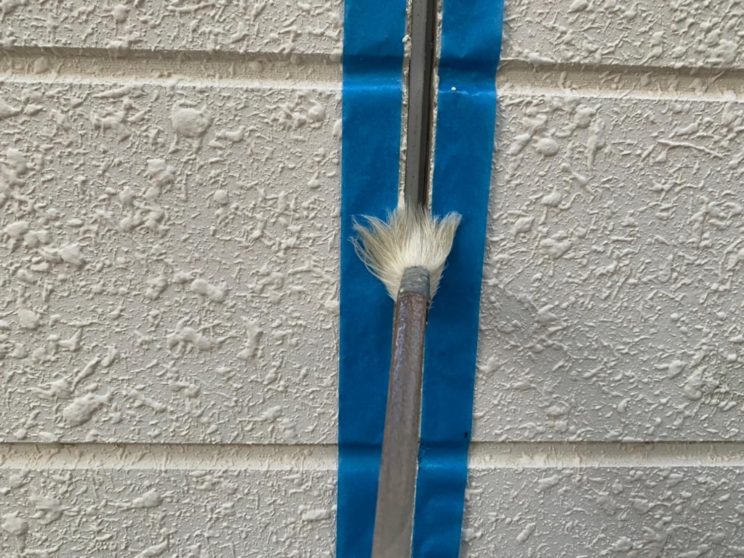 【シーリング工事】プライマー処理