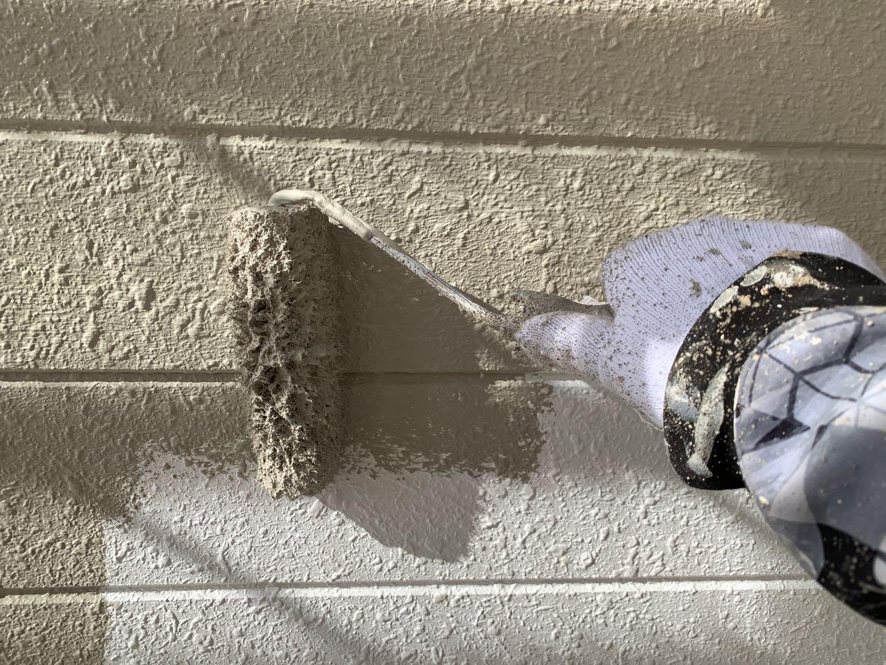 【外壁塗装1】中塗り