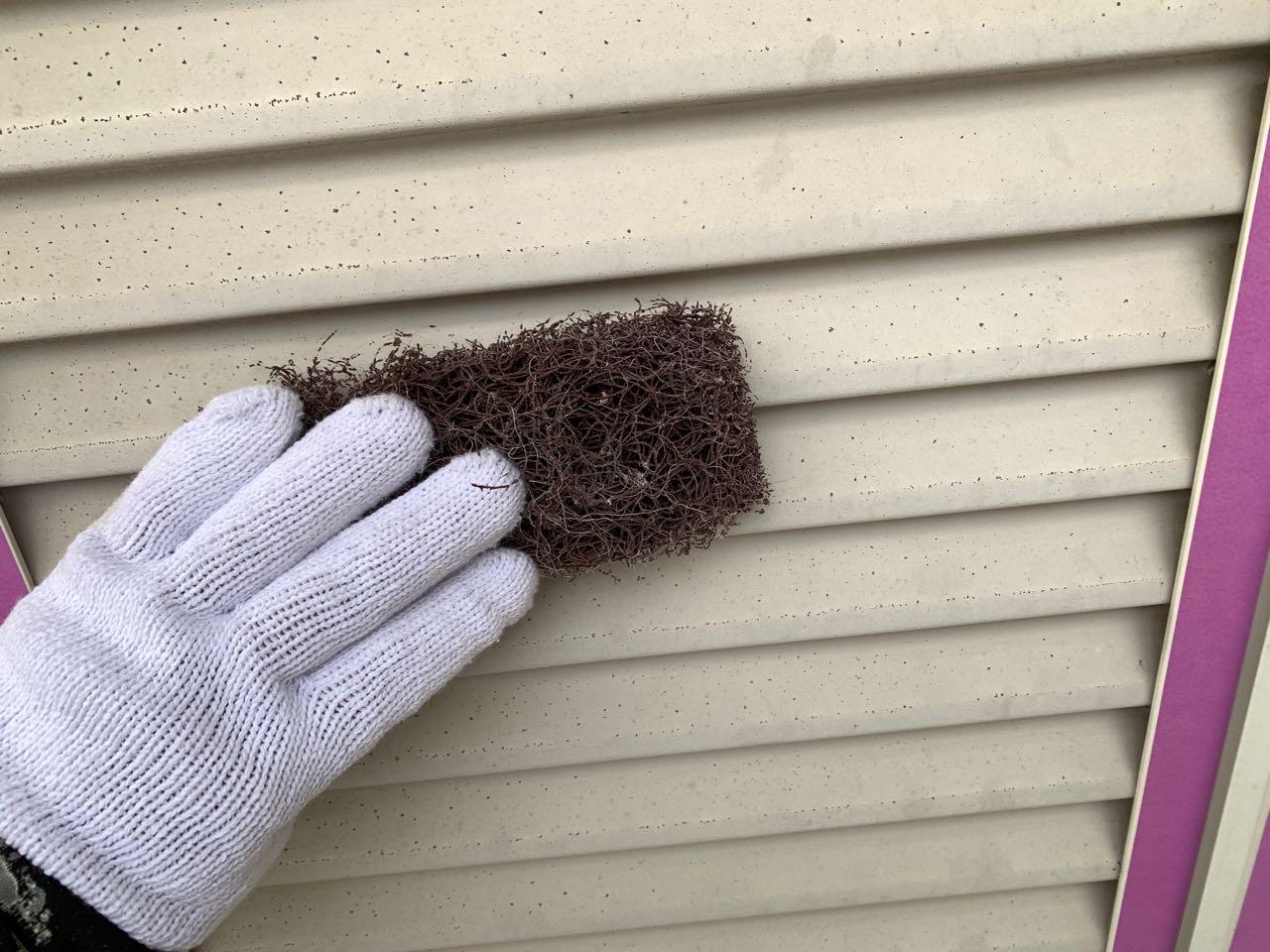 【雨戸塗装】ケレン作業