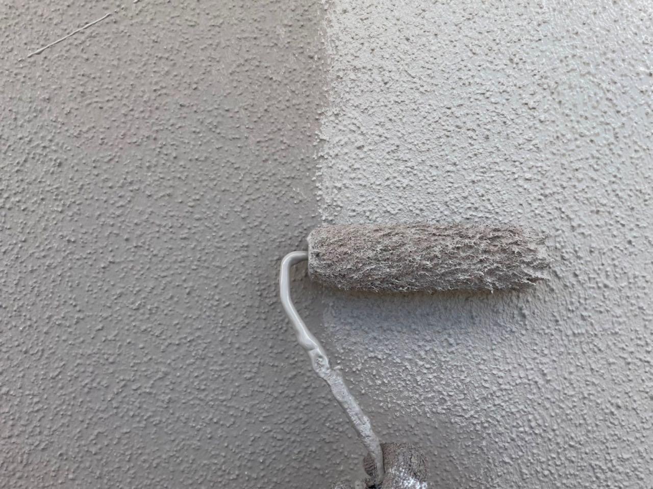 【外壁塗装1】上塗り