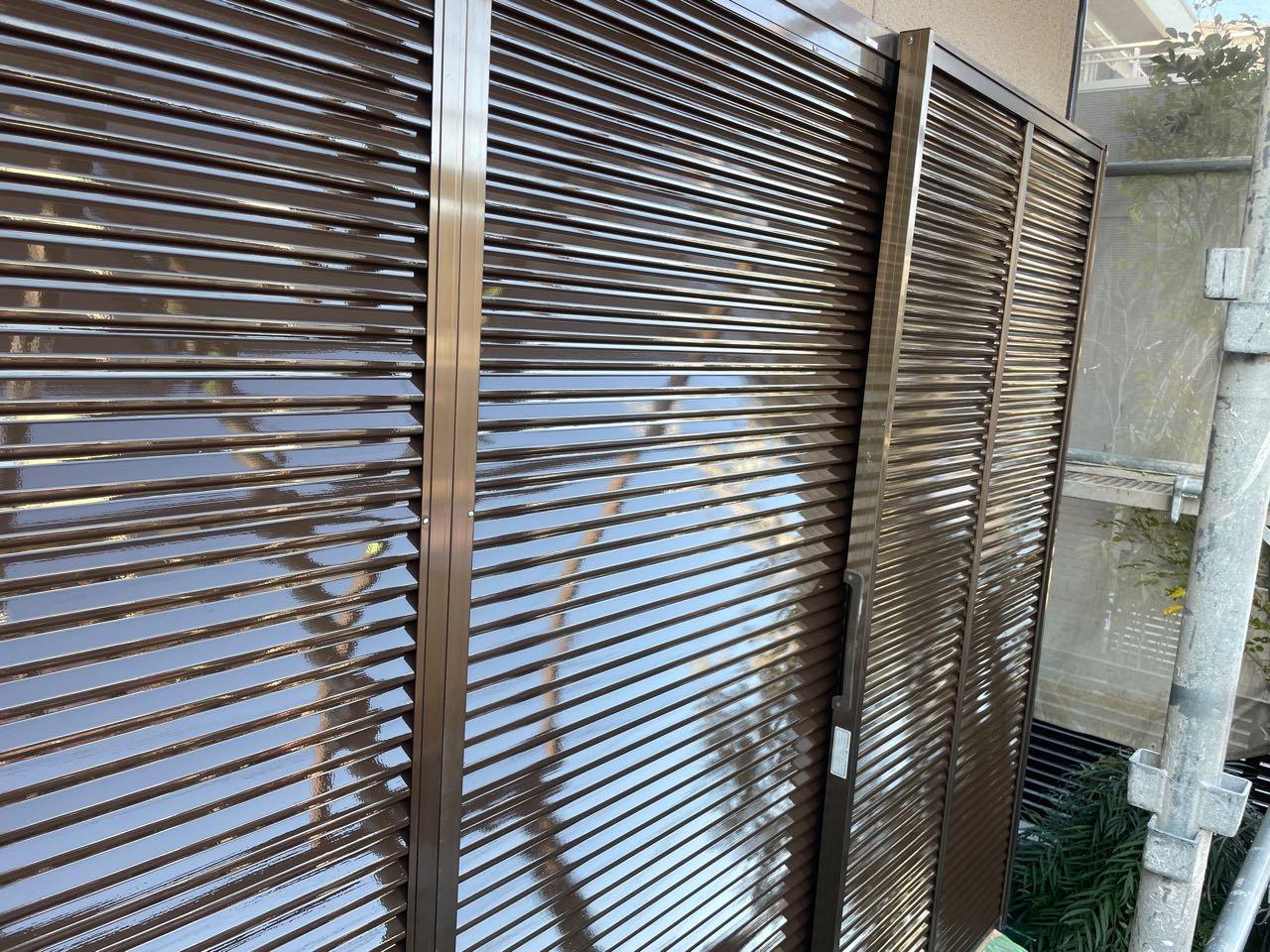 【雨戸塗装】完了