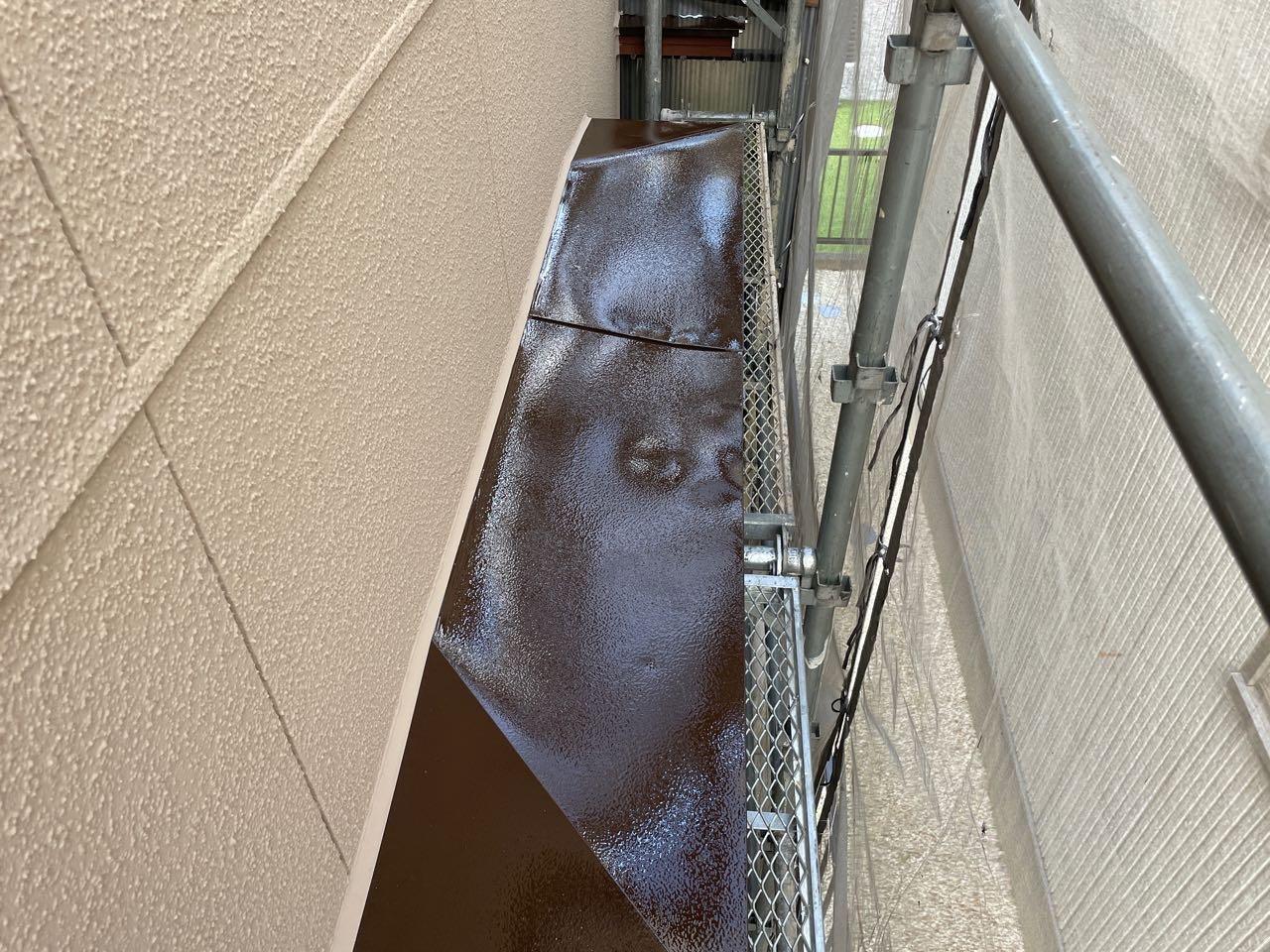 【庇塗装】完了