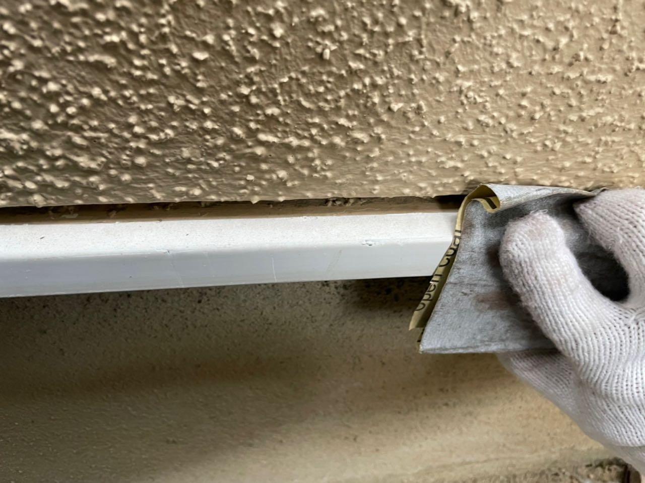 【水切り塗装】ケレン作業