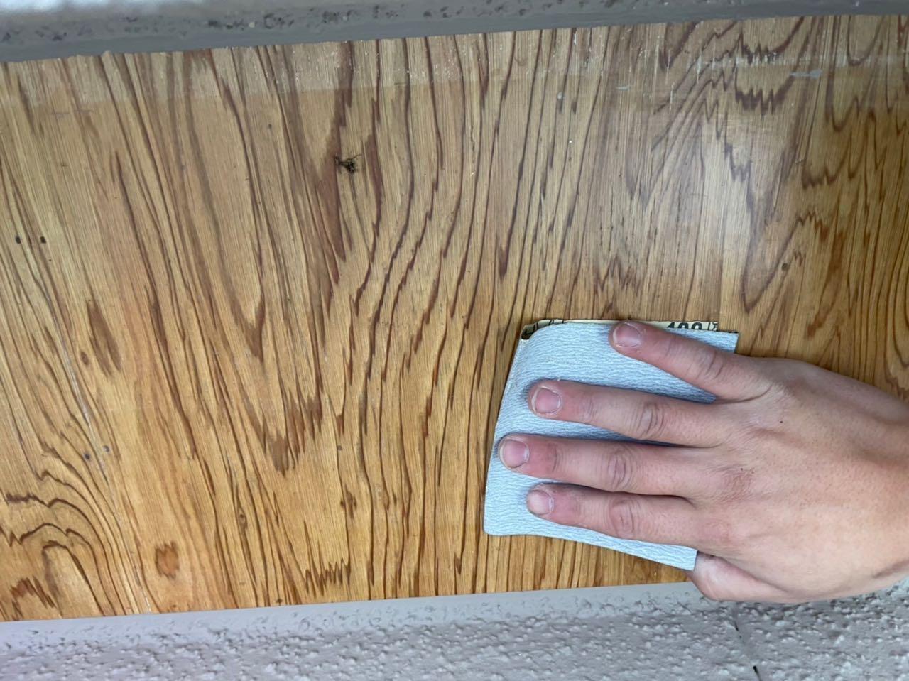 【スリムダクト塗装】ケレン作業