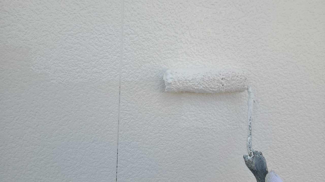 【外壁塗装2】上塗り