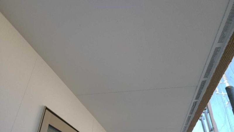 【軒天塗装】完了