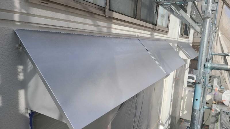 【庇塗装】完了