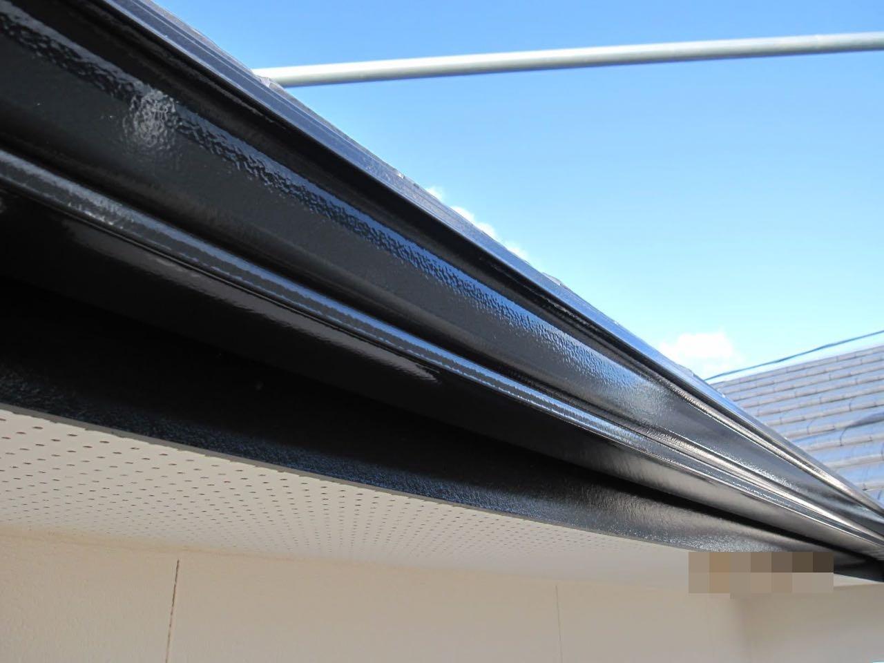 【雨樋塗装】完了