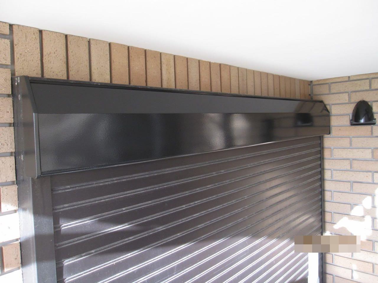 【シャッターボックス塗装】完了