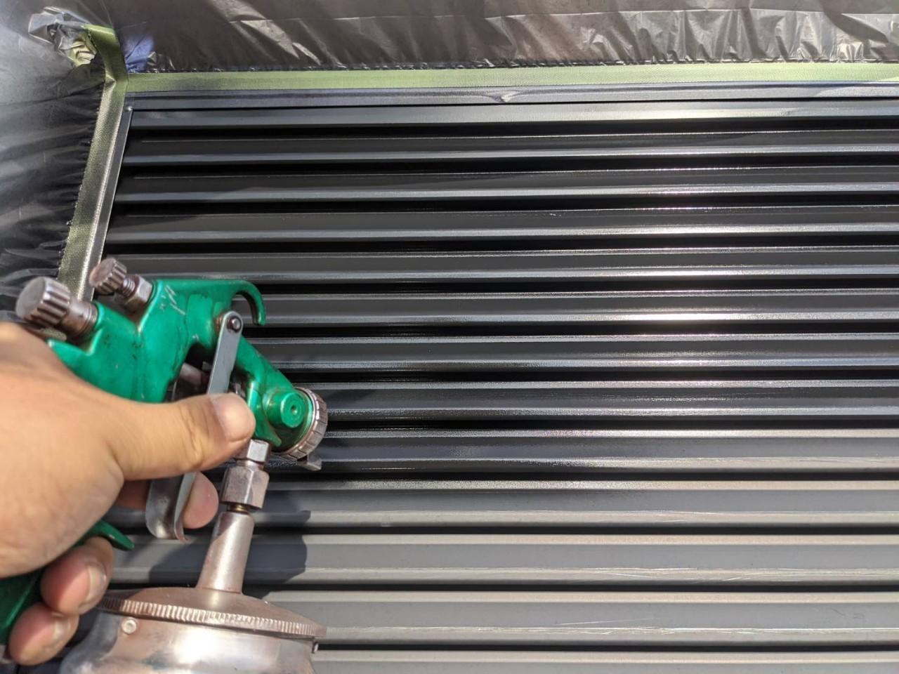 【雨戸塗装】下塗り