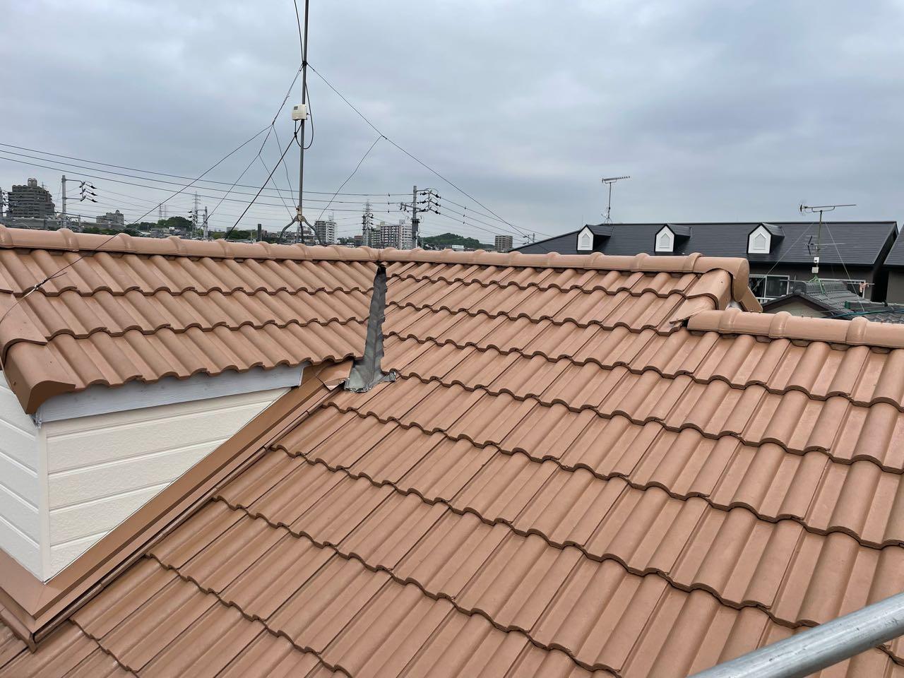 【屋根塗装】完了