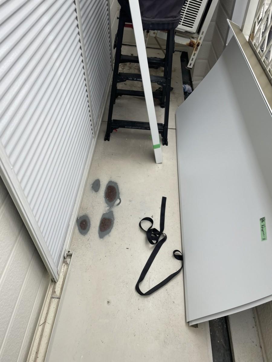 【防水工事】清掃・ケレン作業