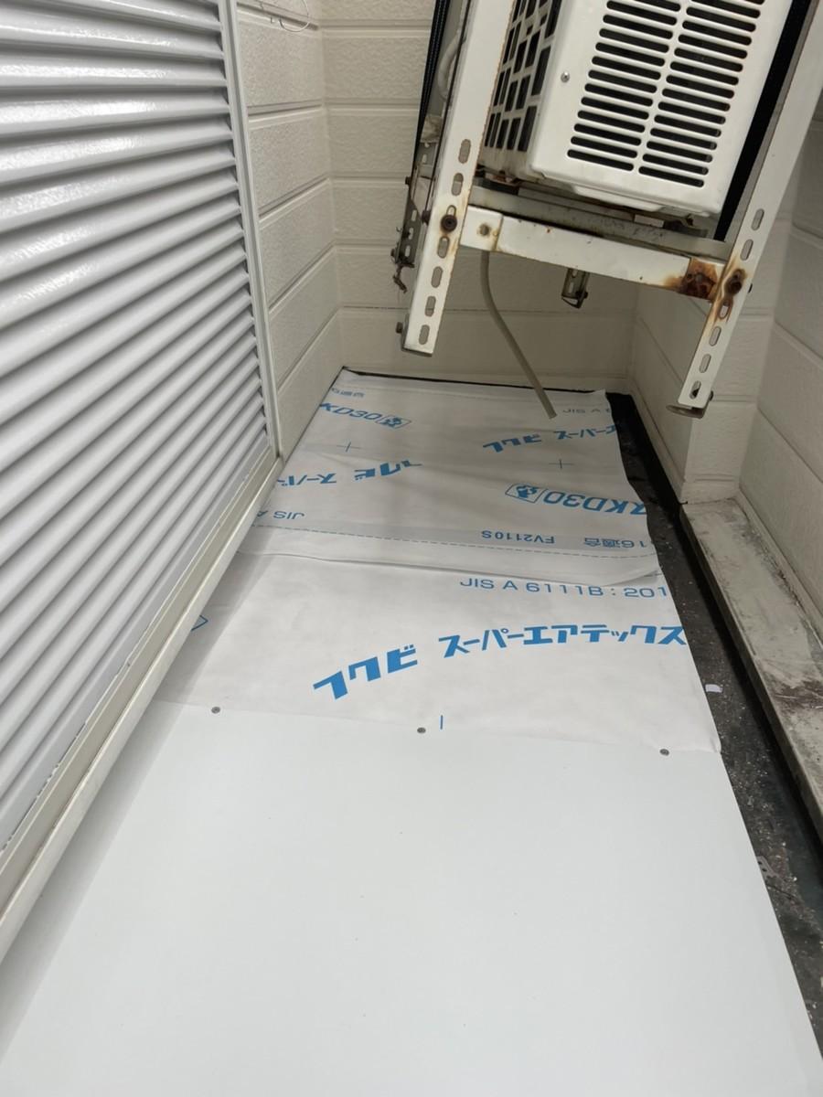 【防水工事】プライマー塗布