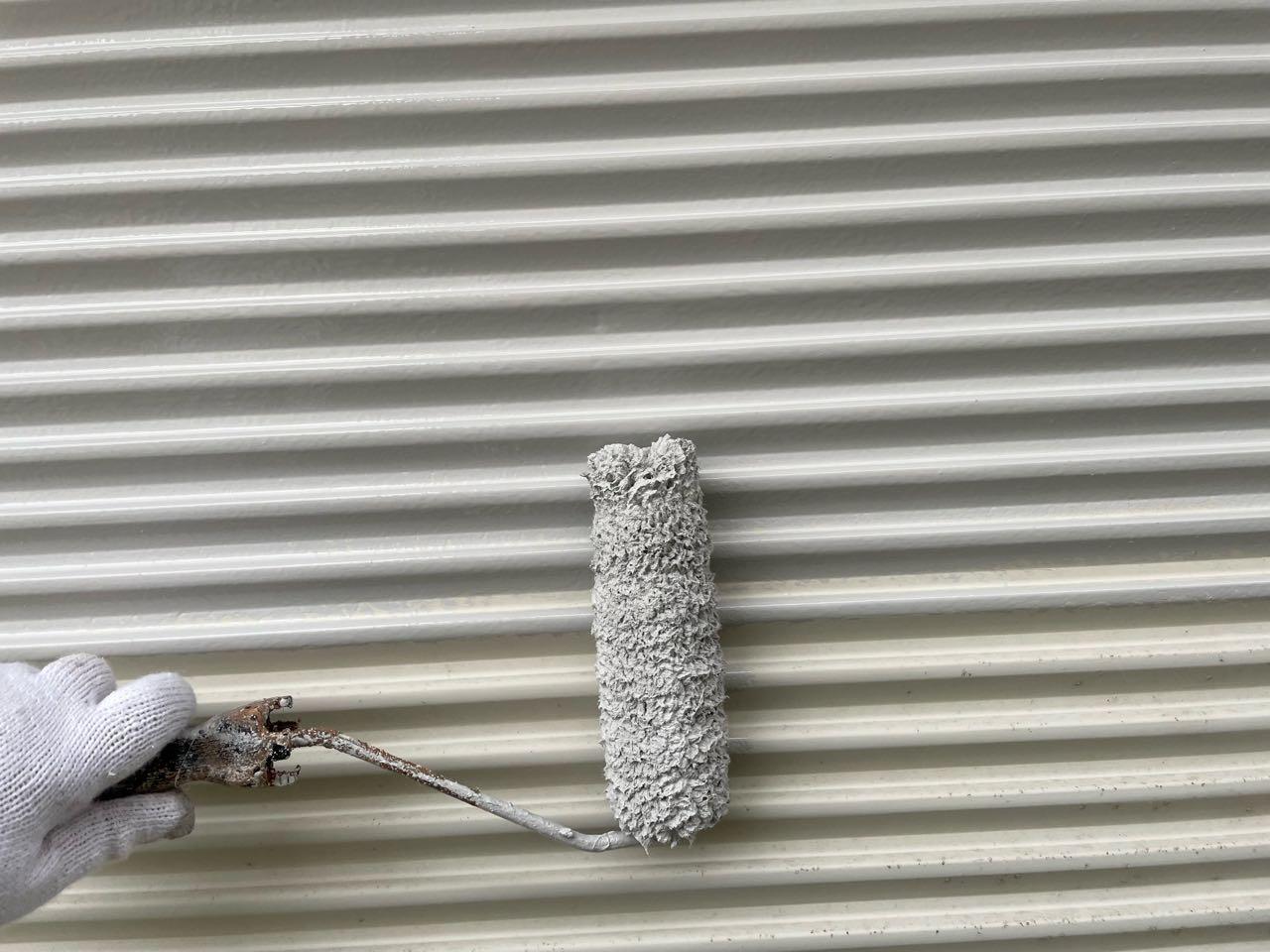 【雨戸塗装】下塗り