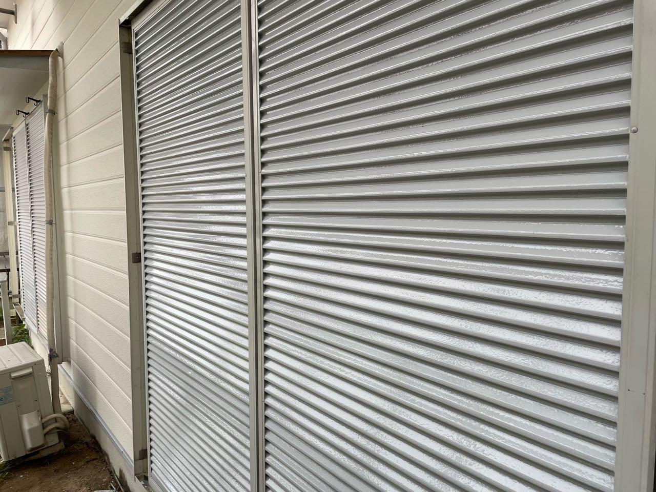 【雨戸塗装】完了