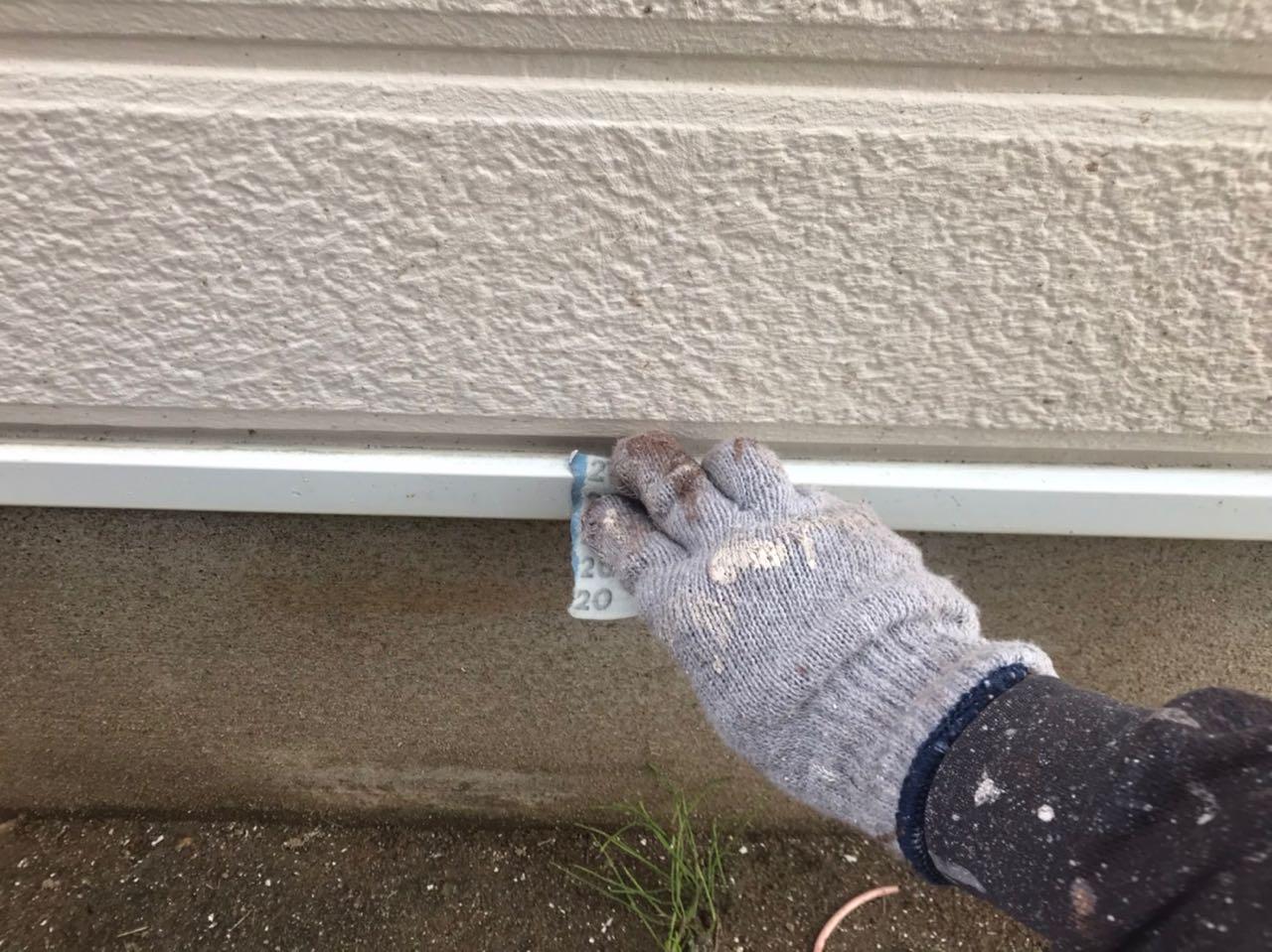 【水切り塗装】ケレン作業