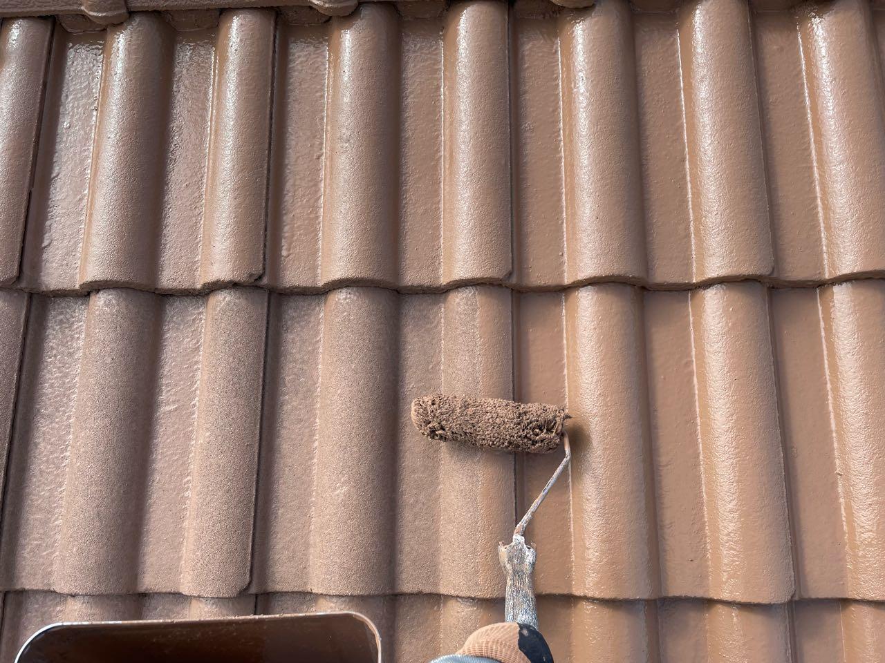 【屋根塗装】下塗り2